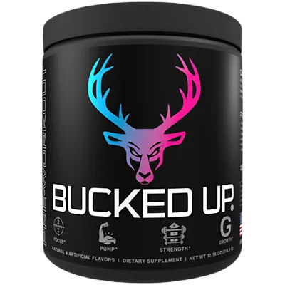 Bucked Up Pre Workout powder(200mg) / Miami(mango pineapple)